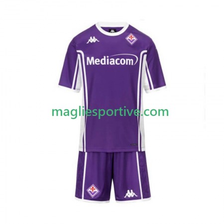 Completo Calcio ACF Fiorentina Bambino Divisa Prima 2025-2026
